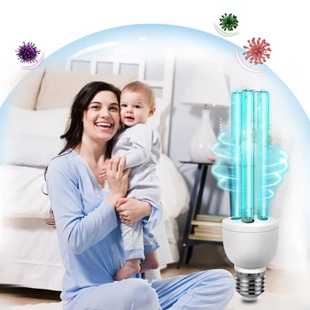 E27 UVC Ultraviolet Lamp UV Light Bulb Disinfection Light Ozone Sterilization Mites Lights Bactericidal Germicidal Lamp 15W 25W
E27 UVC Ultraviolet Lamp UV Light Bulb Disinfection Light Ozone Sterilization Mites Lights Bactericidal Germicidal Lamp 15W 25W