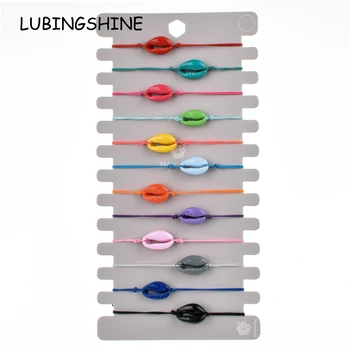 Bohemian 12pcs/lot Handmade Multi Shell Charms Braided Bracelet for Women Girl Adjustable Rope Chain Yoga Anklet Jewelry
Bohemian 12pcs/lot Handmade Multi Shell Charms Braided Bracelet for Women Girl Adjustable Rope Chain Yoga Anklet Jewelry