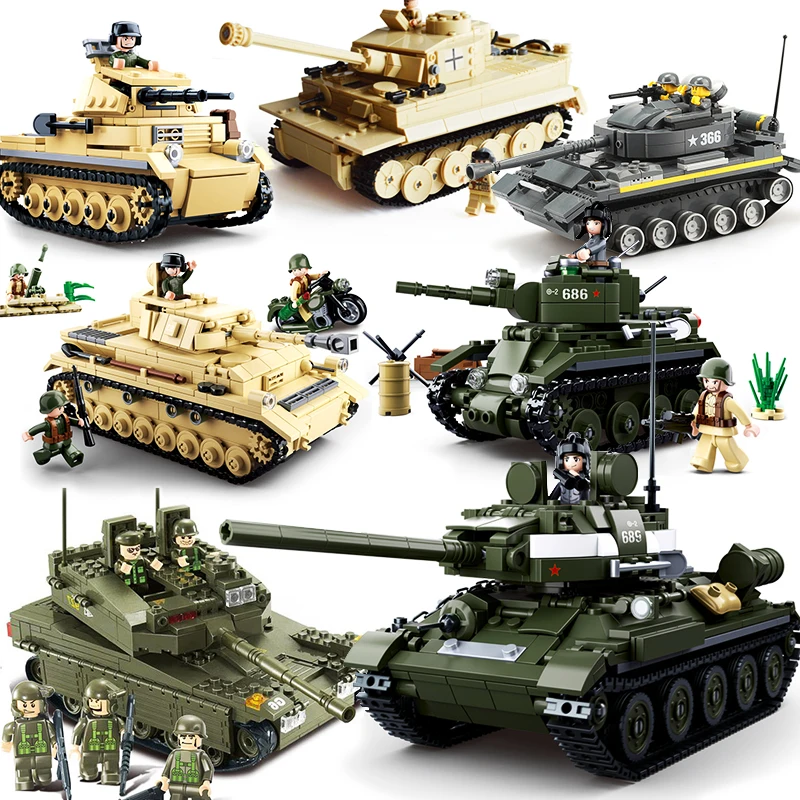Compatible Legoings ww2 panzer IV II T34 M1A2 tiger German m1a2 battle vehicle set tank building blocks bricks toys
Compatible Legoings ww2 panzer IV II T34 M1A2 tiger German m1a2 battle vehicle set tank building blocks bricks toys