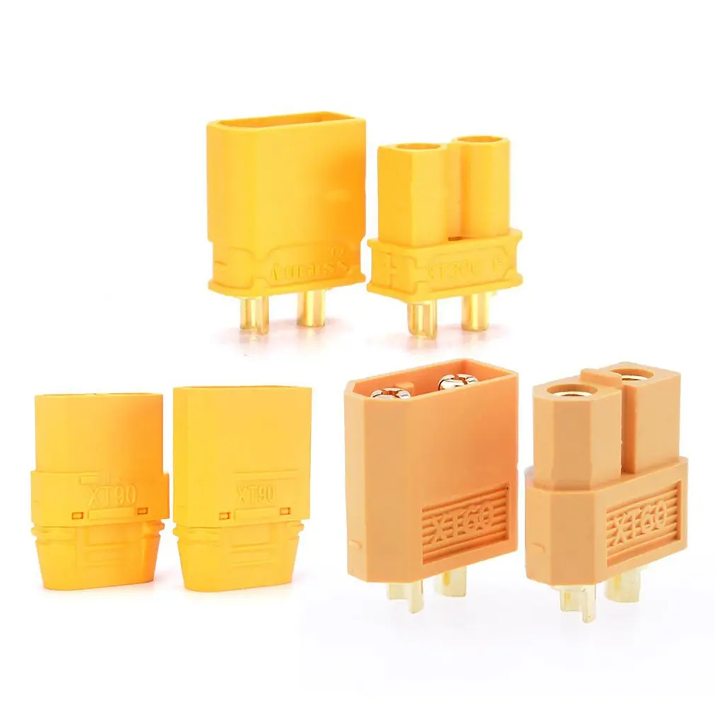 Xt30/XT60/XT90 Plug Mini Connector Fireproof Flameproof Male And Female Plug Connector Connector Drone Connector
Xt30/XT60/XT90 Plug Mini Connector Fireproof Flameproof Male And Female Plug Connector Connector Drone Connector
