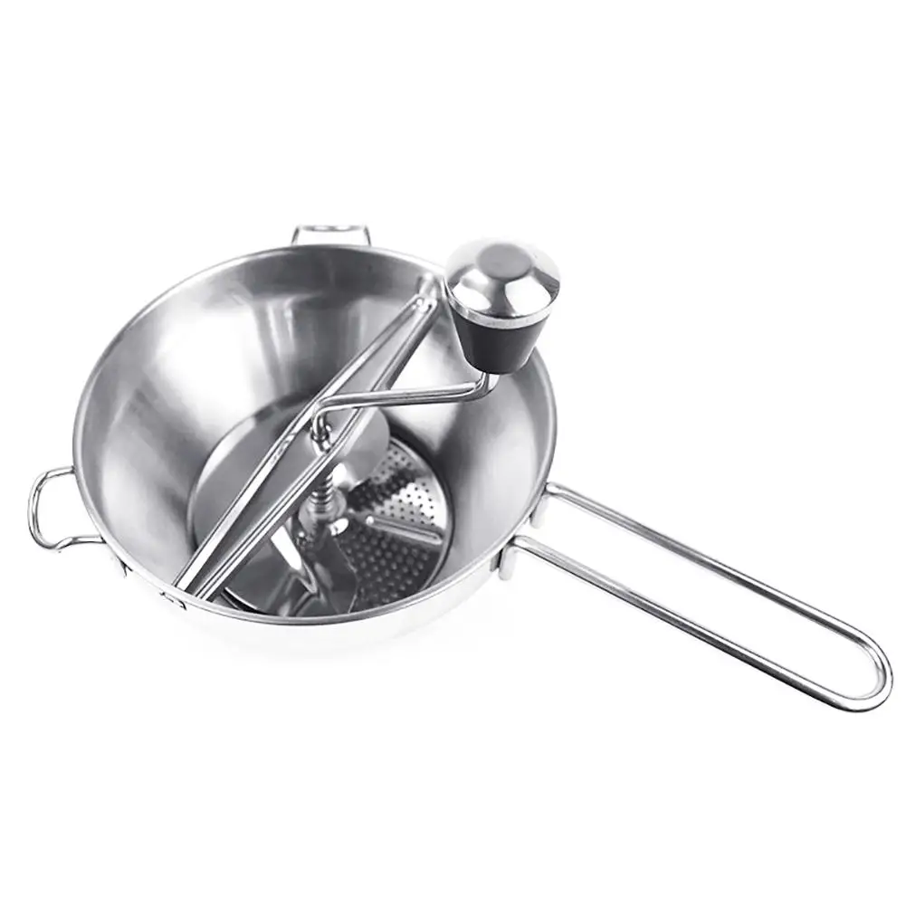 2019new Manual Stainless Steel Fruit Jam Vegetable Potato Milling Grinder with 3 Discs
2019new Manual Stainless Steel Fruit Jam Vegetable Potato Milling Grinder with 3 Discs
