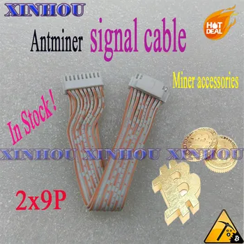 Bitmain Antminer mining signal cable 2x9 pins communication data cable 2.0 for Asi miner S9 S9i A3 L3 X3 E3 Z9mini S9k Z11 Z15
Bitmain Antminer mining signal cable 2x9 pins communication data cable 2.0 for Asi miner S9 S9i A3 L3 X3 E3 Z9mini S9k Z11 Z15