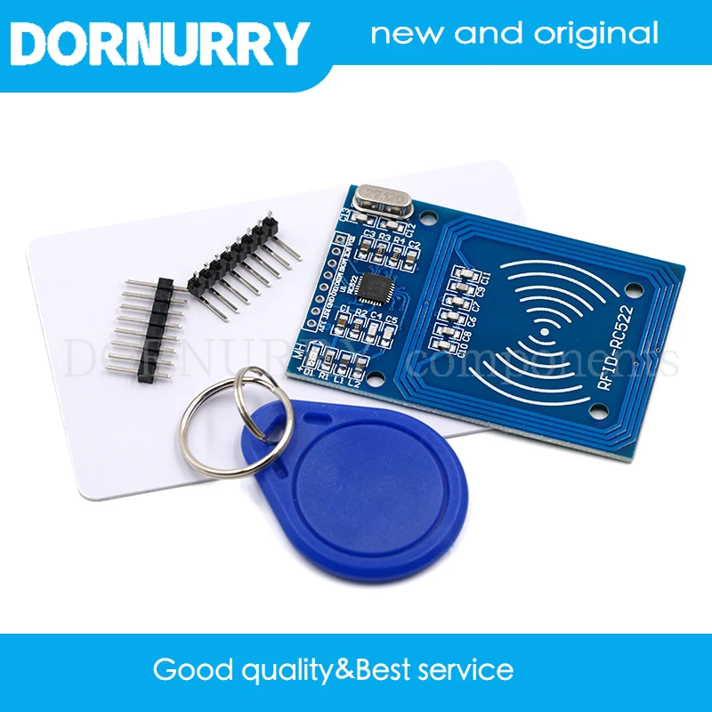 RC-522 RC522 MFRC-522 Antenna RFID IC Wireless Module For Arduino IC KEY SPI Writer Reader IC Card Proximity Module
RC-522 RC522 MFRC-522 Antenna RFID IC Wireless Module For Arduino IC KEY SPI Writer Reader IC Card Proximity Module