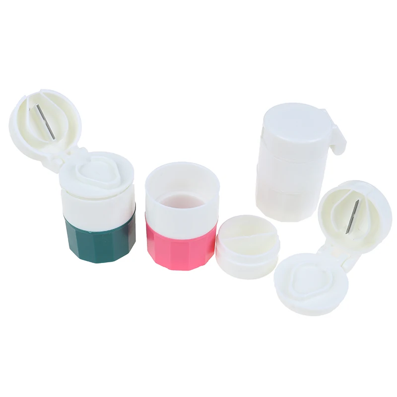 3Colors Grinder Splitter Tablet Cutter Divider Storage Case Pill Box Cutting Tablets Pill Cutter Medicine Crusher
3Colors Grinder Splitter Tablet Cutter Divider Storage Case Pill Box Cutting Tablets Pill Cutter Medicine Crusher