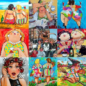 5D DIY Diamond Painting Cartoon Fat Lady Full Rhinestone Cross Stitch Mosaic Diamond Embroidery Teapot Needlework Home decor
5D DIY Diamond Painting Cartoon Fat Lady Full Rhinestone Cross Stitch Mosaic Diamond Embroidery Teapot Needlework Home decor