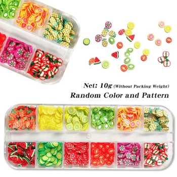 12 Grid Nail Sequins Mixed Sized 12 Styles Fruit Pattern Nail Decoration DIY 3D Nail Art Decorations
12 Grid Nail Sequins Mixed Sized 12 Styles Fruit Pattern Nail Decoration DIY 3D Nail Art Decorations