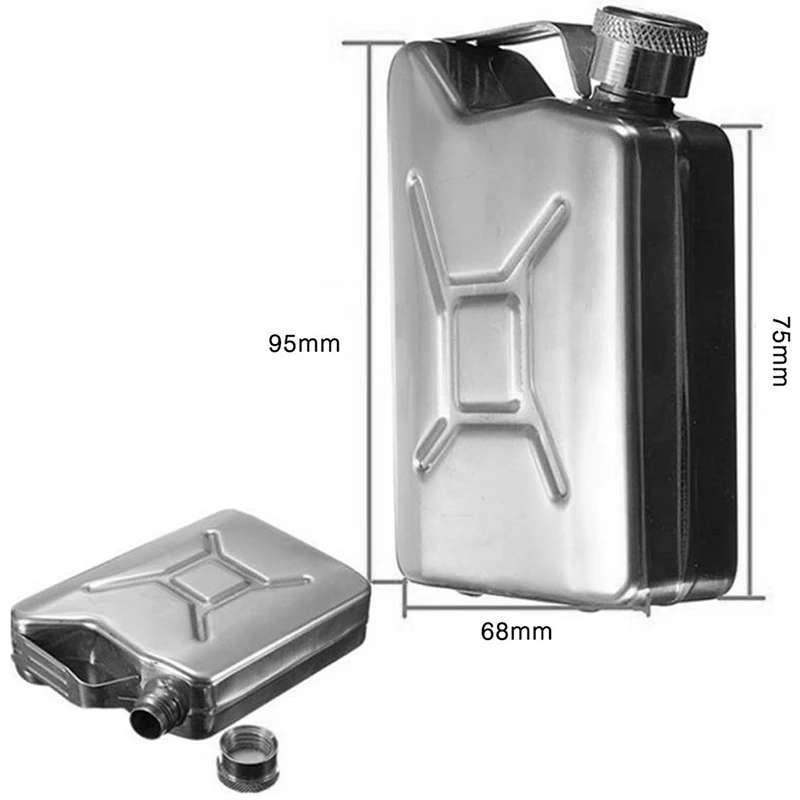 5 oz Hip Flask with Funnel Portable Whisky Wine Pot Creative Stainless Steel Flagon for Whiskey Liquor Personalized Men Gift 5 oz Hip Flask with Funnel Portable Whisky Wine Pot Creative Stainless Steel Flagon for Whiskey Liquor Personalized Men Gift