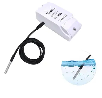 Sonoff TH16/TH10 Smart Wifi Switch Monitoring Temperature Humidity Smart Sensor Support 4 temperature (AM2301, Si7021, DS18B20)
Sonoff TH16/TH10 Smart Wifi Switch Monitoring Temperature Humidity Smart Sensor Support 4 temperature (AM2301, Si7021, DS18B20)