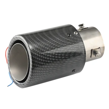 Universal Car LED Exhaust Muffler Tip Pipe Red Light Flaming Straight Car Modified Single Outlet Exhaust Pipe Tail Throat
Universal Car LED Exhaust Muffler Tip Pipe Red Light Flaming Straight Car Modified Single Outlet Exhaust Pipe Tail Throat