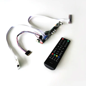For LP156WF4-SLB4/SLB5/SLB6 15.6" laptop panel 1920*1080 HDMI VGA USB AV WLED LVDS 40Pin T.V56 display controller drive card Kit
For LP156WF4-SLB4/SLB5/SLB6 15.6" laptop panel 1920*1080 HDMI VGA USB AV WLED LVDS 40Pin T.V56 display controller drive card Kit
