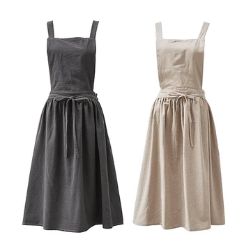 Aprons Simple Washed Cotton Uniform Adult Aprons for Woman Lady's Kitchen Cooking Gardening Coffee Shop
Aprons Simple Washed Cotton Uniform Adult Aprons for Woman Lady's Kitchen Cooking Gardening Coffee Shop