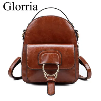New Fashion Oil wax leather Bags For Women Daypack Waterproof School For Girls Women High Quality Mochila Mujer Ladies Backpack
New Fashion Oil wax leather Bags For Women Daypack Waterproof School For Girls Women High Quality Mochila Mujer Ladies Backpack