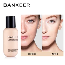 BANXEER 6 Color Foundation Matte Hydrating Long Lasting Concealer Foundation Liquid Cream Natural Whitening Base Cosmetics 60ml
BANXEER 6 Color Foundation Matte Hydrating Long Lasting Concealer Foundation Liquid Cream Natural Whitening Base Cosmetics 60ml