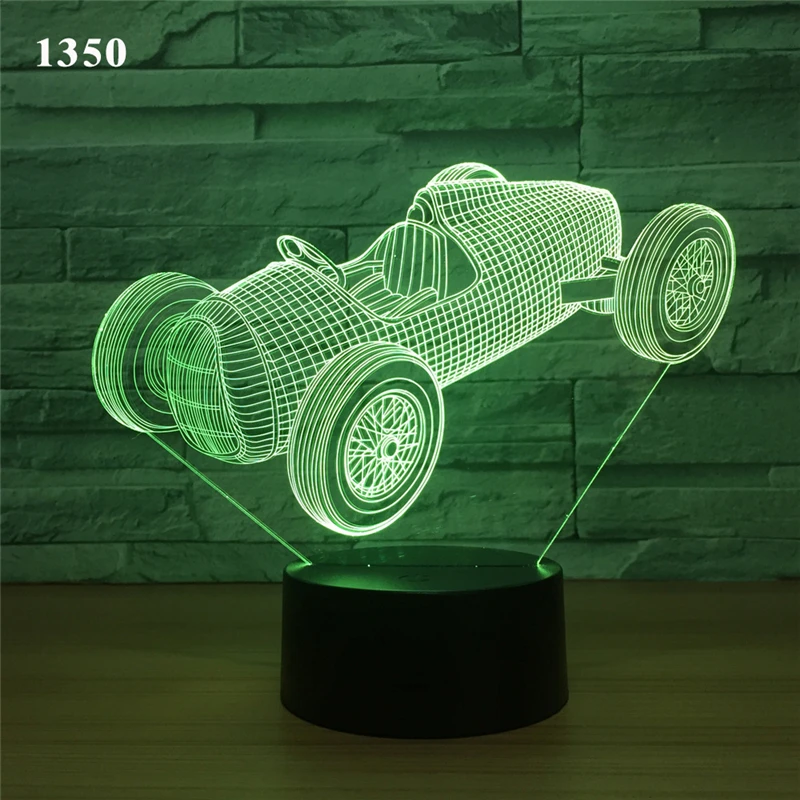 3D Night Light Classic Vintage Car Model LED NightLight F1 4DW Game Atmosphere Lamp Friend Kid Birthday New Year Christmas Gifts
3D Night Light Classic Vintage Car Model LED NightLight F1 4DW Game Atmosphere Lamp Friend Kid Birthday New Year Christmas Gifts