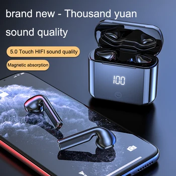 2020 Mini TWS Bluetooth 5.0 Wireless earphones LED Earphones Hifi Stereo Sports Waterproof Earbuds Headsets With Microphones
2020 Mini TWS Bluetooth 5.0 Wireless earphones LED Earphones Hifi Stereo Sports Waterproof Earbuds Headsets With Microphones