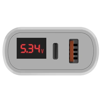 CYKE factory direct sales digital display folding foot PD+QC fast charge charger Type-C power adapter
CYKE factory direct sales digital display folding foot PD+QC fast charge charger Type-C power adapter