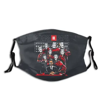The Plan La Casa De Papel Adult Reusable Face Mouth Mask Pattern Money Heist Anti Haze Protection Mask Mouth Muffle with Filters
The Plan La Casa De Papel Adult Reusable Face Mouth Mask Pattern Money Heist Anti Haze Protection Mask Mouth Muffle with Filters