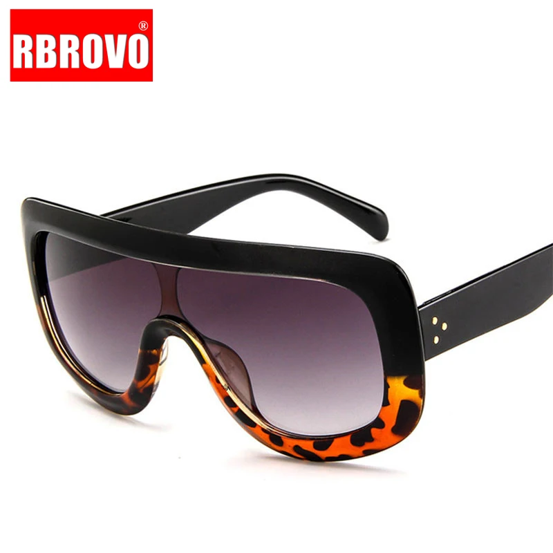 RBROVO 2018 Large Frame Leopard Sunglasses Women Designer Luxury Man/Women Sun Glasses Classic Vintage Shopping UV400 Outdoor
RBROVO 2018 Large Frame Leopard Sunglasses Women Designer Luxury Man/Women Sun Glasses Classic Vintage Shopping UV400 Outdoor