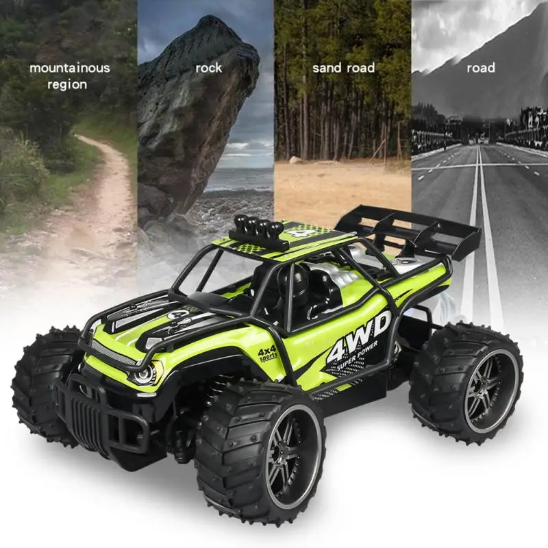 1 : 16 4WD 2.4GHz High Speed Gift USB Rechargeable 4 Channel Remote Control RC Car Off Road Strong Grip Kids Pickup Truck
1 : 16 4WD 2.4GHz High Speed Gift USB Rechargeable 4 Channel Remote Control RC Car Off Road Strong Grip Kids Pickup Truck