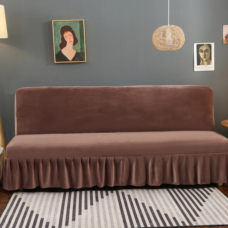 Sofa Cover Solid Color Sofa Skirt Couch Cover Without Armrest Sofa Bed Plush Thicken Soft Type for Living Room Anti-dirty Covers
Sofa Cover Solid Color Sofa Skirt Couch Cover Without Armrest Sofa Bed Plush Thicken Soft Type for Living Room Anti-dirty Covers