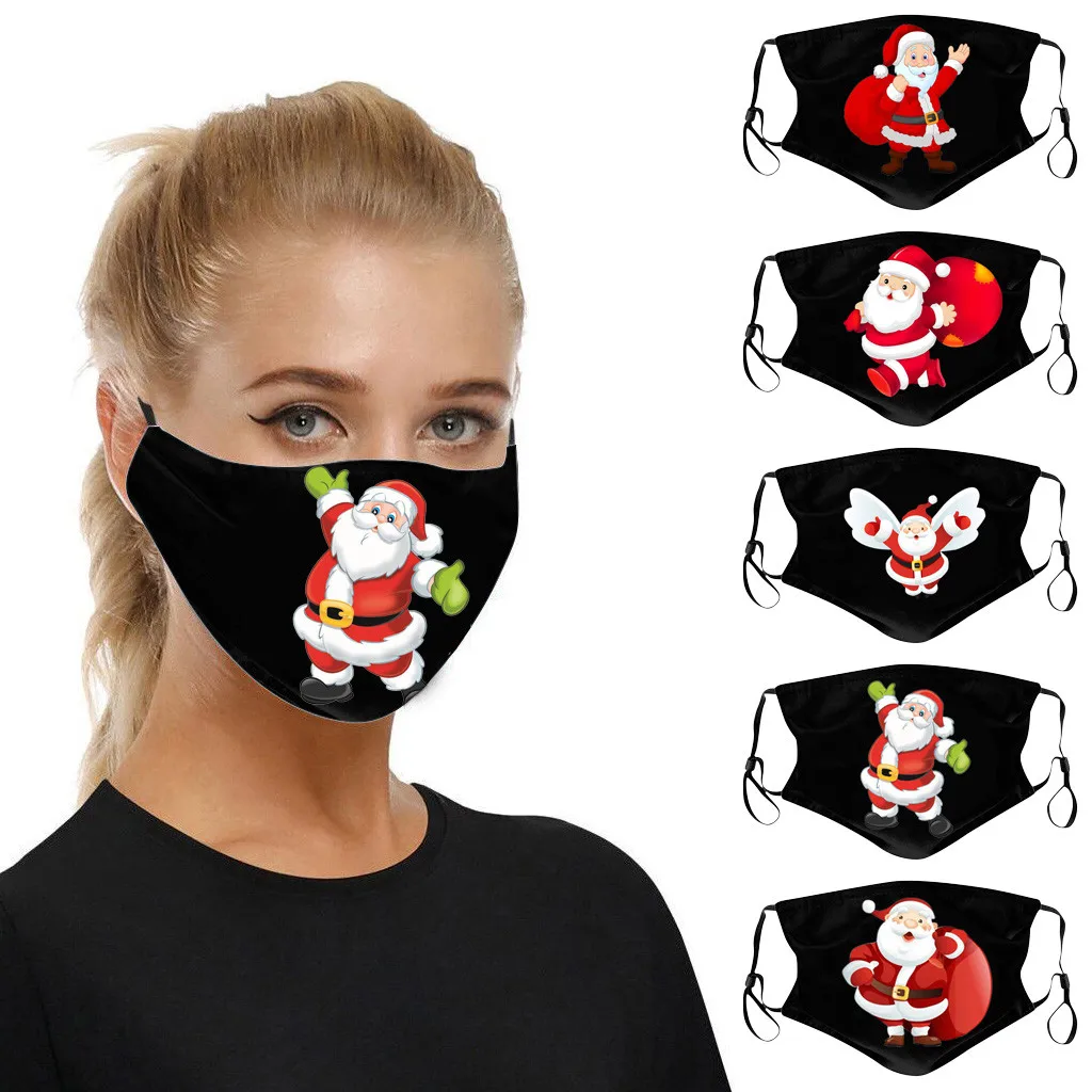 1PC Adult's Christmas Print Reusable Washable Masks Masque Fabric Breathable Masquerade Dustproof Protection Mask Mascarilla
1PC Adult's Christmas Print Reusable Washable Masks Masque Fabric Breathable Masquerade Dustproof Protection Mask Mascarilla