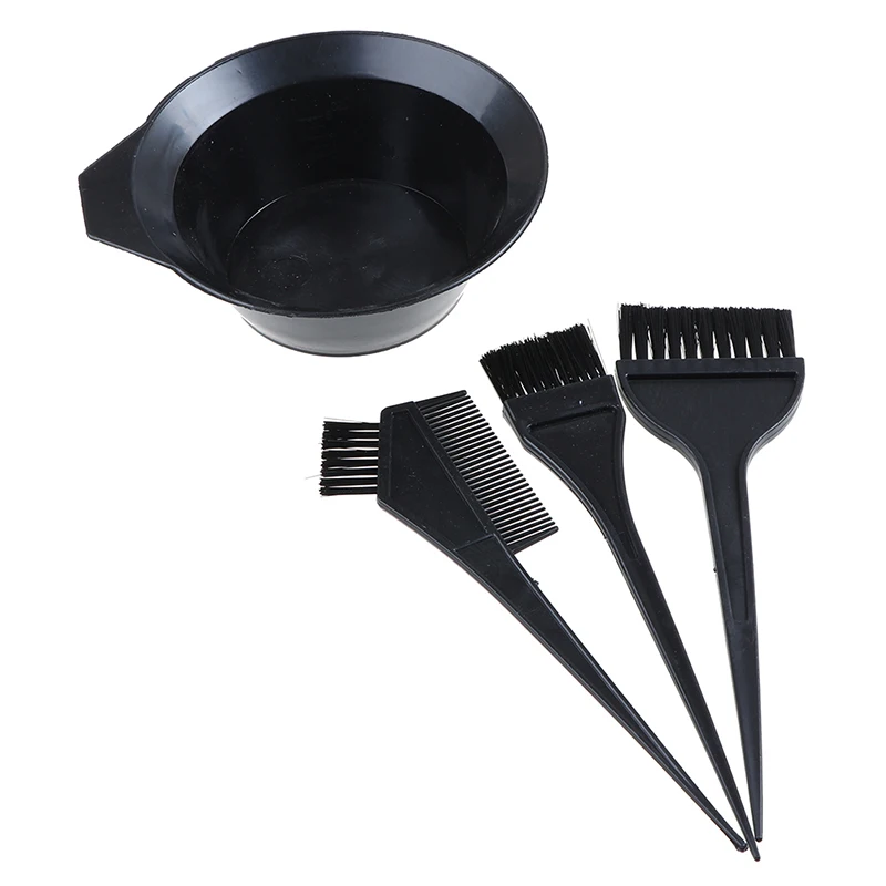 4Pcs/set Black Hair Color Dye Bowl Comb Brushes Tool Kit Set Tint Coloring Dye Bowl Comb
4Pcs/set Black Hair Color Dye Bowl Comb Brushes Tool Kit Set Tint Coloring Dye Bowl Comb