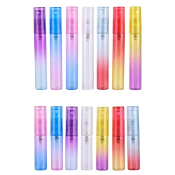 Gradient Spray Bottle 7Pcs Plastic Sprayer Gradient Color Perfume Portable Colorful Glass Perfume Bottle Atomizer Empty Cosmetic
Gradient Spray Bottle 7Pcs Plastic Sprayer Gradient Color Perfume Portable Colorful Glass Perfume Bottle Atomizer Empty Cosmetic