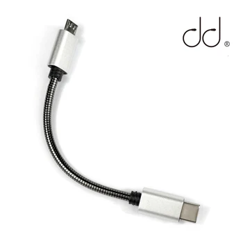DD TC03 Type-C to Micro USB Audio Data Decoding Cable for FiiO Q1II Q5 and other Decoder
DD TC03 Type-C to Micro USB Audio Data Decoding Cable for FiiO Q1II Q5 and other Decoder