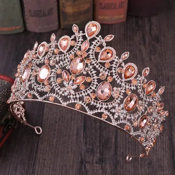FORSEVEN Retro Baroque Style Crystal Royal Princess Big Tiaras Crowns de Noiva Diadem Headbands Bride Wedding Party Hair Jewelry
FORSEVEN Retro Baroque Style Crystal Royal Princess Big Tiaras Crowns de Noiva Diadem Headbands Bride Wedding Party Hair Jewelry