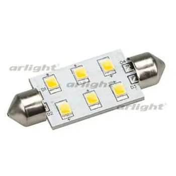 

019422 auto lamp arl-f42-6e warm White (10-30V, 6 led 2835)-1 pc Arlight