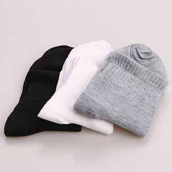 10 Pairs Men's Cotton Socks Business Socks Breathable Elastic Socks for Male Solid Color Mid Tube socks Black Grey White
10 Pairs Men's Cotton Socks Business Socks Breathable Elastic Socks for Male Solid Color Mid Tube socks Black Grey White