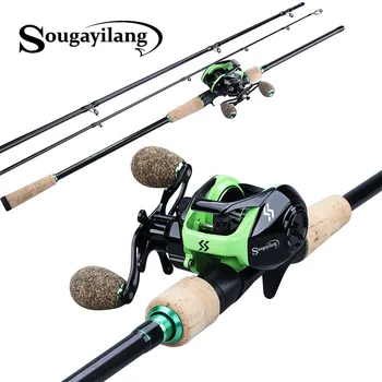 Sougayilang 1.8-2.4M 3 Sections Carbon Baitcsting Fishing Rod with Casting Reel Fishing Combos Travel Fishing Pole Set Tackle
Sougayilang 1.8-2.4M 3 Sections Carbon Baitcsting Fishing Rod with Casting Reel Fishing Combos Travel Fishing Pole Set Tackle