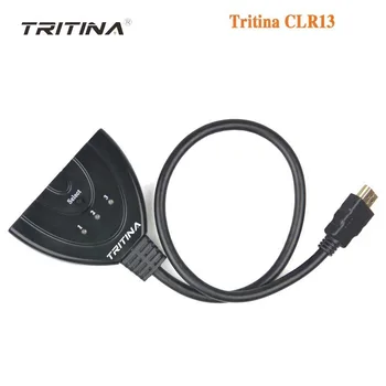 Tritina 3 in 1 HDMI Switcher with Cable Auto Sensor and Manual Splitter Supprt 1080p for WII HDTV DVD XBOX TV BOX
Tritina 3 in 1 HDMI Switcher with Cable Auto Sensor and Manual Splitter Supprt 1080p for WII HDTV DVD XBOX TV BOX