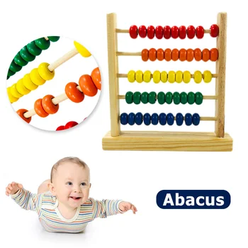 Baby Toy Wooden Abacus Colorful Small Number Counting Calculating Beads Kids Math Learning Early Educational Toy Wooden Math Toy
Baby Toy Wooden Abacus Colorful Small Number Counting Calculating Beads Kids Math Learning Early Educational Toy Wooden Math Toy