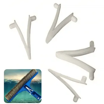 20pcs/pack Home Suction Head Cleaning V Clamp Butterfly Clip Universal Swimming Tool Durable Telescopic Rod For Pool Brush