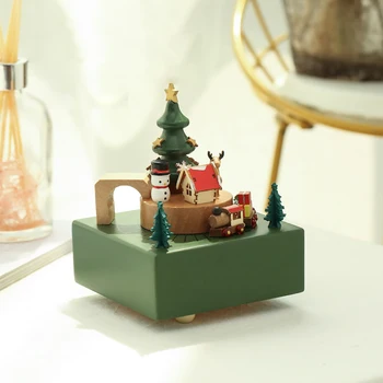Christmas Music Box Gift Lightweight and Durable Suitable for Friend and Children Birthday Elegant Decorations
Christmas Music Box Gift Lightweight and Durable Suitable for Friend and Children Birthday Elegant Decorations