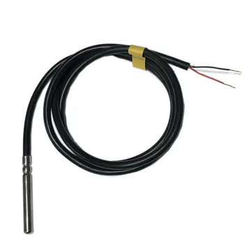DS18B20 Digital Temperature Sensor Probe Water Temperature Probe Stainless Steel Package Waterproof QT RW Type
DS18B20 Digital Temperature Sensor Probe Water Temperature Probe Stainless Steel Package Waterproof QT RW Type