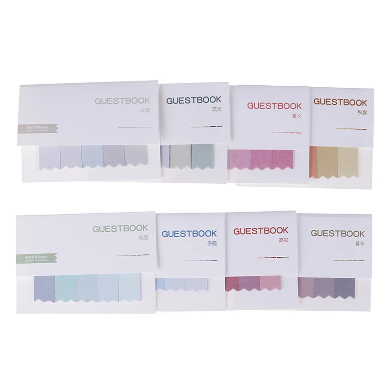 Water Color Rainbaw Memo Sticker Label Self-adhesive Sticky Notes Memo Pads Bookmark Index Stickers Stationery Office Supplies
Water Color Rainbaw Memo Sticker Label Self-adhesive Sticky Notes Memo Pads Bookmark Index Stickers Stationery Office Supplies