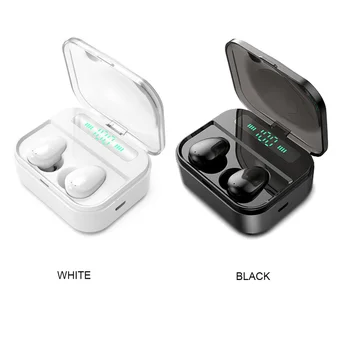 Wireless Earphone Bluetooth V5.0 Wireless Bluetooth Headphone LED Display With 2200mAh Power Bank Headset With Mic
Wireless Earphone Bluetooth V5.0 Wireless Bluetooth Headphone LED Display With 2200mAh Power Bank Headset With Mic