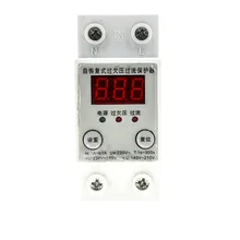 Din Rail Adjustable Over Voltage And Under Voltage Over Current Protection Limit Protective Device Protector Relay 40A 230V
Din Rail Adjustable Over Voltage And Under Voltage Over Current Protection Limit Protective Device Protector Relay 40A 230V