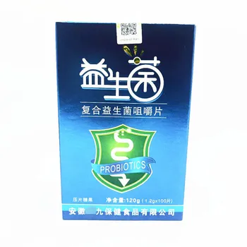 Probiotics Complex Beneficial Microorganisms Chewable Tablets Health Care 1.2G * 100 Tablets One Product Dropshipping Box 24
Probiotics Complex Beneficial Microorganisms Chewable Tablets Health Care 1.2G * 100 Tablets One Product Dropshipping Box 24