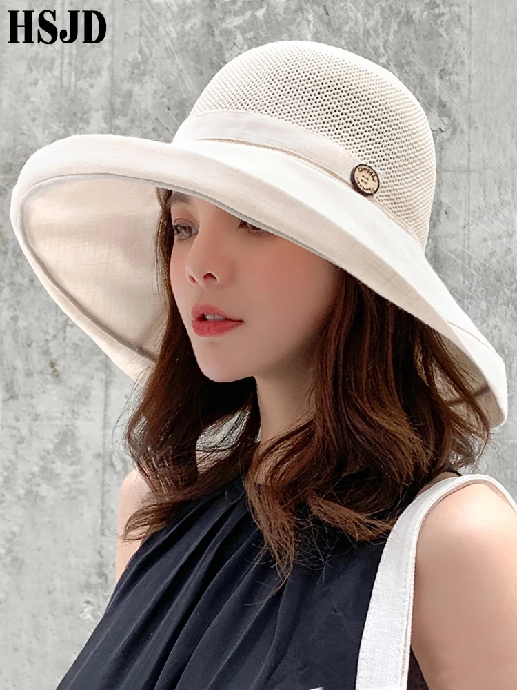 Women Summer Foldable Anti-UV Beach hat Solid Color Net Mesh Large Wide Brim Sun Hat Lady's Cloth Sunscreen Cap 2019 Female Cap
Women Summer Foldable Anti-UV Beach hat Solid Color Net Mesh Large Wide Brim Sun Hat Lady's Cloth Sunscreen Cap 2019 Female Cap