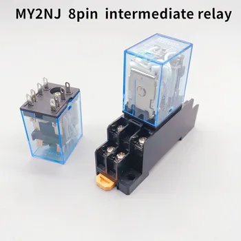 MY2P HH52P MY2NJ DPDTMiniature Coil Generalelectromagnetic intermediate relay switch withSocket Base LED AC 110V 220V DC 12V 24V
MY2P HH52P MY2NJ DPDTMiniature Coil Generalelectromagnetic intermediate relay switch withSocket Base LED AC 110V 220V DC 12V 24V