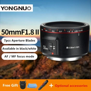 YONGNUO YN50mm F1.8 II Large Aperture Auto Focus Lens for Canon,Small Lens Bokeh Effect Lens for EOS 70D 5D2 5D3 DSLR Camera
YONGNUO YN50mm F1.8 II Large Aperture Auto Focus Lens for Canon,Small Lens Bokeh Effect Lens for EOS 70D 5D2 5D3 DSLR Camera