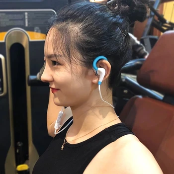 BT Ear Hook Sports Headphone Soft Silicone Comfortable to Wear Stereo Sound 
BT Ear Hook Sports Headphone Soft Silicone Comfortable to Wear Stereo Sound
