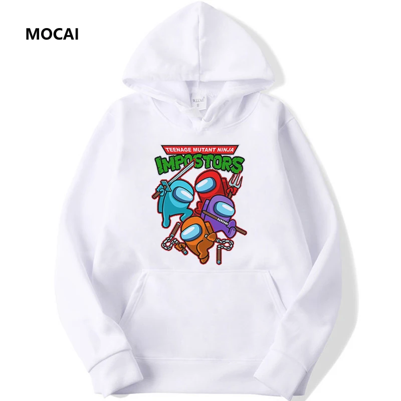 

2020 New Winter Impostors Among Us Hot Game Graphic Hoodies Harajuku lovely Tops Women Kawaii Cartoon Loose lovers Sweatshirt