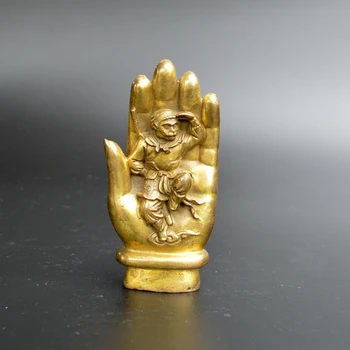 Details about Chinese bronze sculpture sun wukong in the tathagata Buddha's hand
Details about Chinese bronze sculpture sun wukong in the tathagata Buddha's hand
