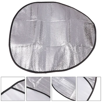 44*50cm Car Steering Wheel Sun Shade Cover Sunshade Reflective Car Sun Sunshade Protection Protector Silver Aluminum Film
44*50cm Car Steering Wheel Sun Shade Cover Sunshade Reflective Car Sun Sunshade Protection Protector Silver Aluminum Film