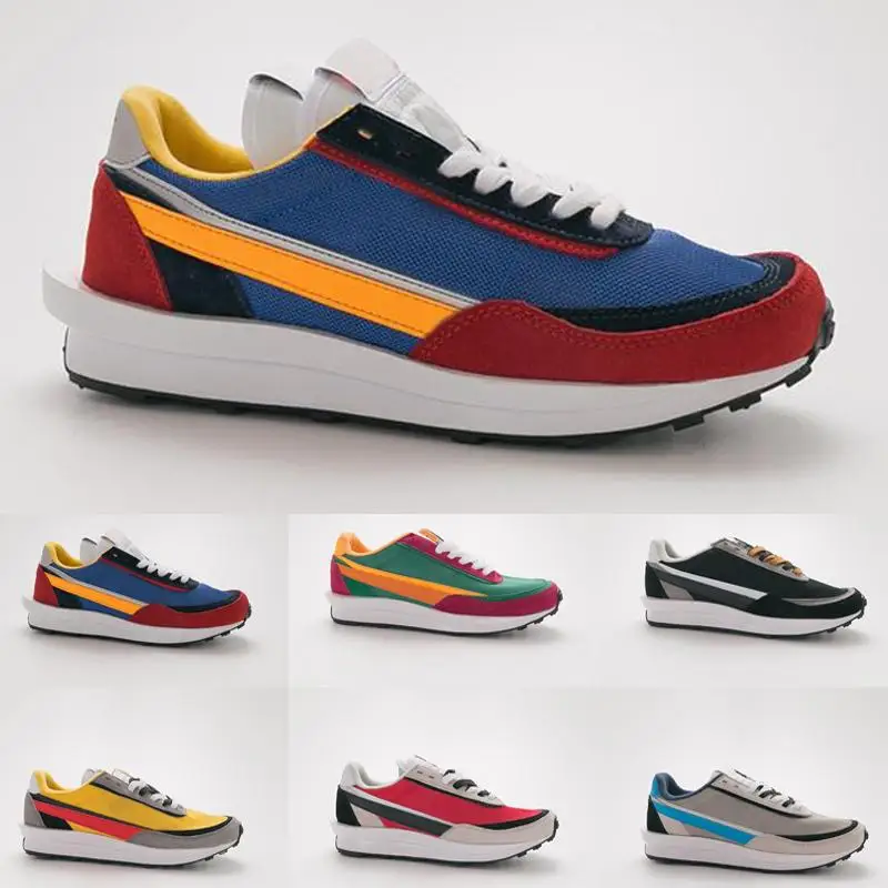 

New Original Sneakers Sacai LDV Waffle Daybreak Trainers Mens Women fashion Breathe Tripe S Sports Running Shoes Size 36-45