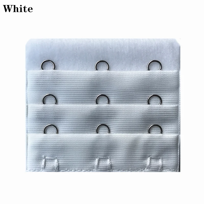 3Pcs High Quality Elastic Bra Lengthened Buckle Extension Bra Buckle Three Rows Two/Three Buckle Underwear Women Lingerie